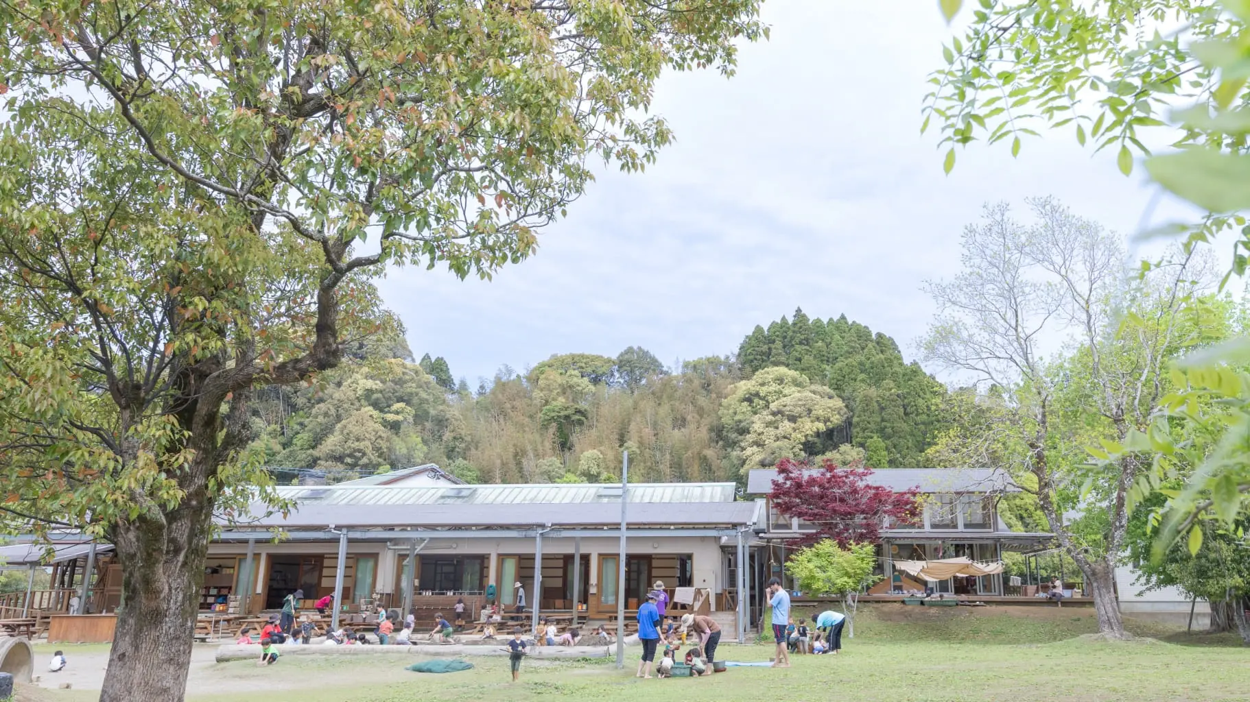 吉野保育園の外観