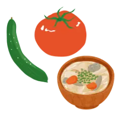 季節の野菜や食材