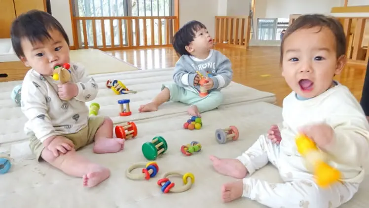 0歳児の園の一日