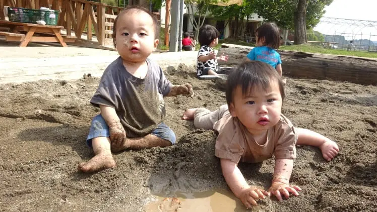 0歳児の園の一日