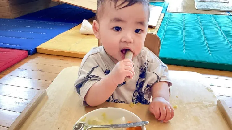 0歳児の園の一日