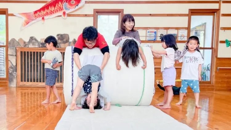 3〜5歳児の園の一日