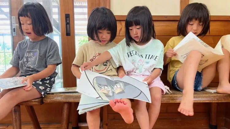 3〜5歳児の園の一日