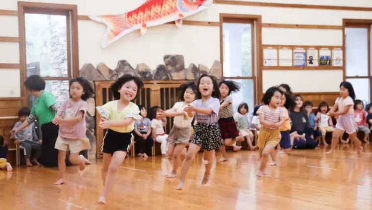 3〜5歳児の園の一日