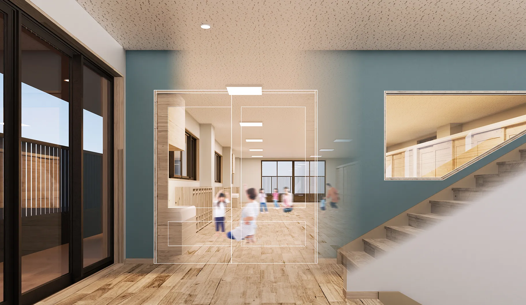 保育園の内観イメージ